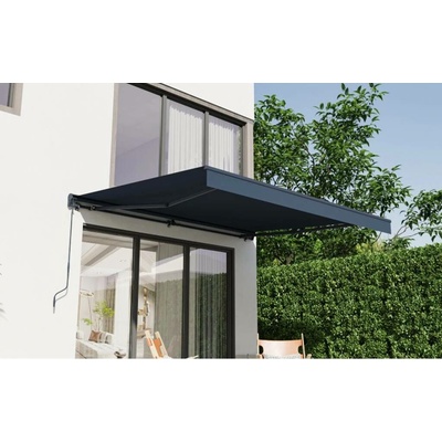 BestBerg BBSU-E395CG Elektrická markýza 395 x 300 cm šedá