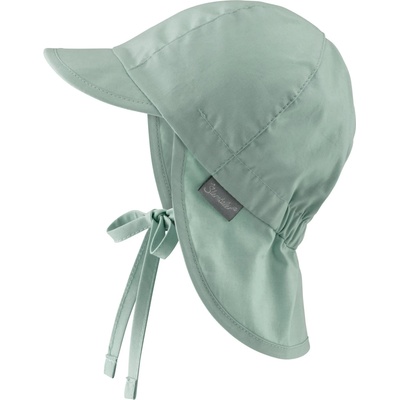 Sterntaler Детска шапка с козирка Sterntaler Kids' Peaked Cap with Neck Flap Basic Cap - Eisgrün - размер 45 cm (904-3660-0214)