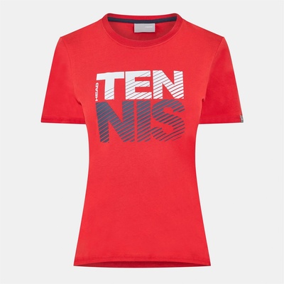 HEAD Дамска тениска HEAD Head Club Lisa T-Shirt Womens - Red