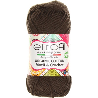 Etrofil Organic Cotton hnědá EB063