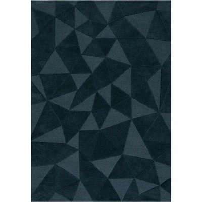 Flair Rugs Тюркоазен ръчно изработен вълнен килим 120x170 cm Shard Teal - Flair Rugs (503119373445)