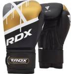 RDX БОКСОВИ РЪКАВИЦИ RDX F7 EGO BLACK GOLDEN - 14 oz