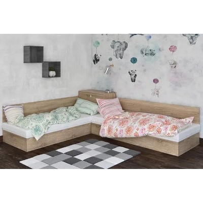 Мебелна фабрика НОВ ДОМ - гр. Ямбол Ъглови легла с ракла (4289)