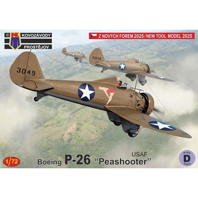 Kovozávody Prostějov Boeing P-26 Peashooter „USAF“ 1:72