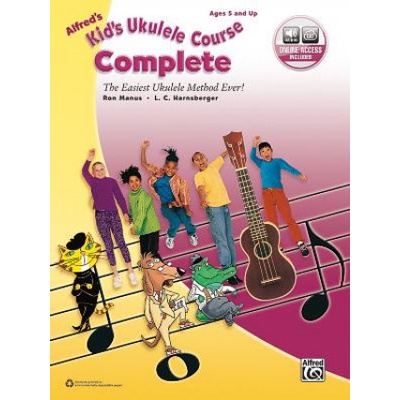 Alfred's Kid's Ukulele Course Complete, m. 1 MP3-CD (Ron Manus,L.C. Harnsberger)(Brožovaná)