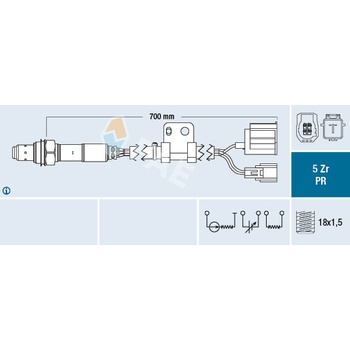 Lambda sonda FAE 75088