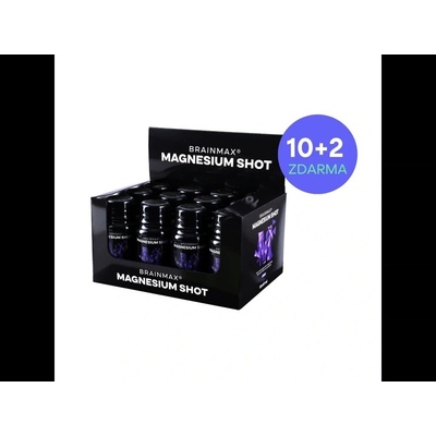 BrainMax Magnesium Shot, 60 ml, 12 ks
