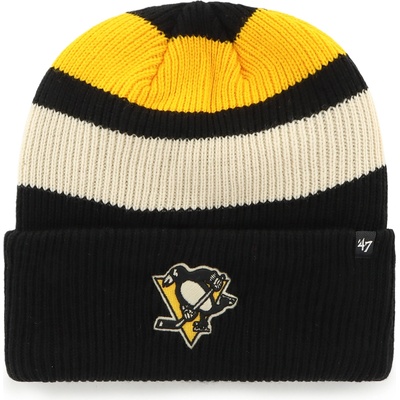 47 Brand pánska zimná čiapka Pittsburgh Penguins Clubhouse Jennings '47 Cuff Knit
