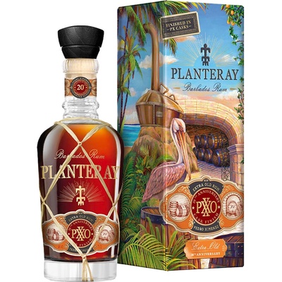 Planteray Barbados P.X.X.O. 40% 0,75 l (čistá fľaša)
