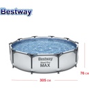 Image 1 of Bestway Steel Pro Frame 305x76 cm (56406/B)