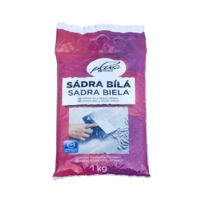 Sádra 3kg bílá modelářská/Panter/