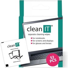 CLEAN IT Čistící ubrousky mokré kusové 52 ks