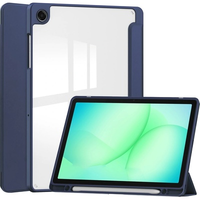 Vsetkonamobil 129961 CRYSTAL Zaklápací obal pre Samsung Galaxy Tab A11+ tmavomodrý