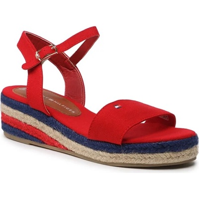Tommy Hilfiger Еспадрили Tommy Hilfiger Rope Wedge T3A7-32778-0048300 S Червен (Rope Wedge T3A7-32778-0048300 S)