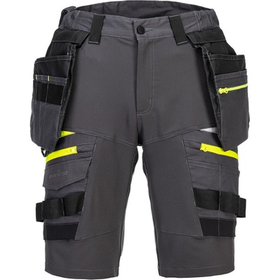 PortWest Kraťasy DX444 Holster do pasu Šedá metal