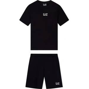 Ea7 emporio armani 7B000294_AF10378 short sleeve set - Black (Black)