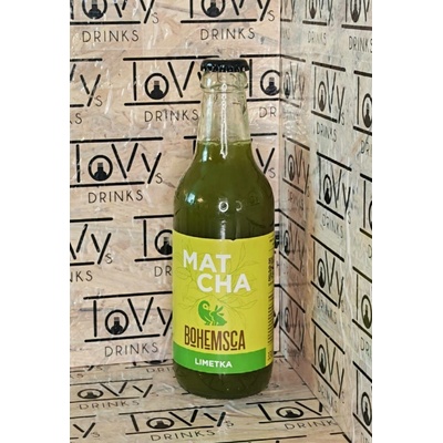 Bohemsca Matcha nápoj Limetka 330 ml