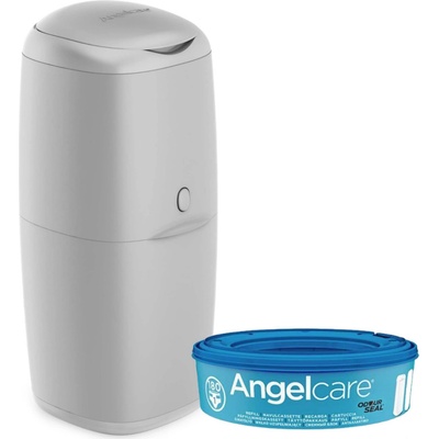 Angelcare Kôš na použité plienky 1 vložka do koša sivý