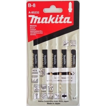 Makita pilové plátky B-8 A-85232