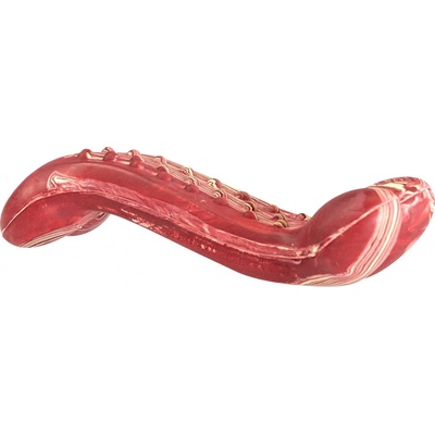 Hip Hop Antibakteriálne dentálna kosť s vôňou slaniny prírodná guma 16,5 cm