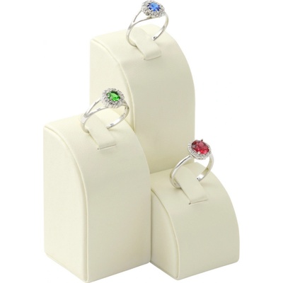 JKBox koženkový set stojanů na prsteny AD 678 A20