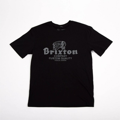 Brixton tričko Tanka Prem Black/Grey