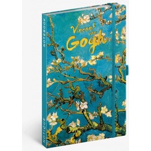 Baagl Notes Vincent van Gogh linkovaný 13 × 21 cm