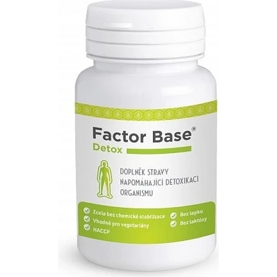 OKG Factor Base DETOX detoxikace pomocí bylinek 60 tabliet