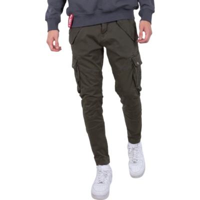 Nohavice Alpha Industries Combat LW greyblack