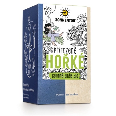 SONNENTOR - Естествено горчив, торбички чай, органичен, 18 бр