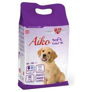 Cobbys Pet Aiko Soft Care plienky pre psov 60 x 58 cm 30 ks