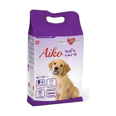 Cobbys Pet Aiko Soft Care plienky pre psov 60 x 58 cm 30 ks
