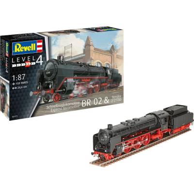 Revell 02171 BR 02 & Tender 22T30 Lokomotive Bausatz 1:87