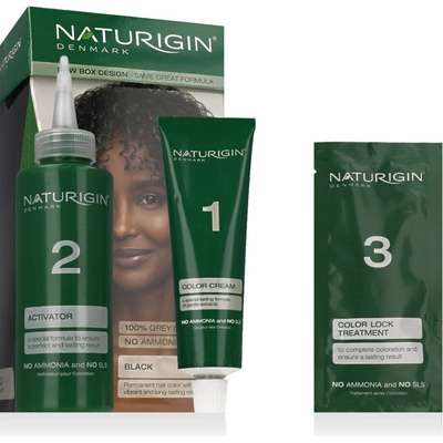 Naturigin Permanent Hair Colours Black 2.0 115 ml