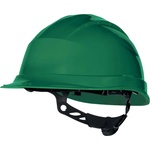 Delta Plus Delta quartz up iii / Предпазна каска с къс визьор - зелена, регулируема (quarup3ve)