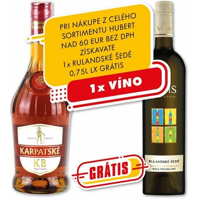 Karpatské KB 40% 0,7 l (čistá fľaša)