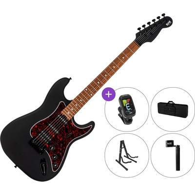 PSD Guitars STC-100M-HSS Standard SET Matte Black Електрическа китара