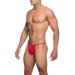 MOB Eroticwear MOB Microfiber V-String Red S/M
