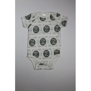 Image 1 of Soft Touch Боди с къс ръкав Wild & Free, 3-6м