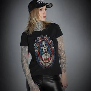 HYRAW дамска тениска HYRAW - CATRINA- Графичнa - F23-W08