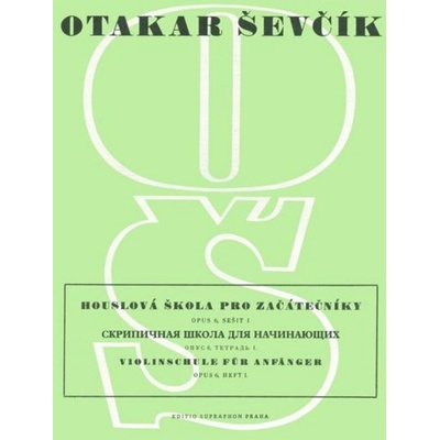 Houslová škola pro začátečníky op. 6 sešit 1