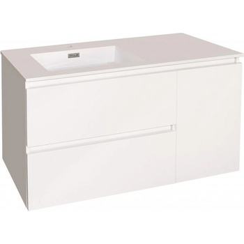 Inter Ceramic Конзолен PVC шкаф ICP 10545, Inter Ceramic, с умивалник, 105.5x45x60см (10545)