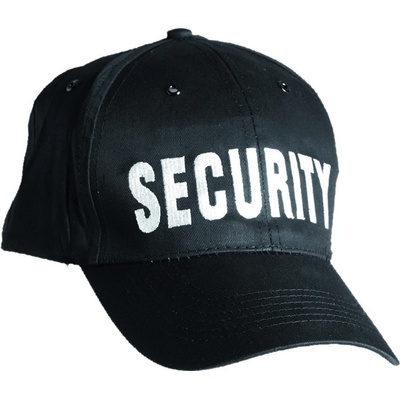 Čepice Mil-tec Baseball s nápisem Security černá – Zboží Dáma