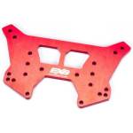 Arrma задна RS CNC 7075 T6 алуминиева амортисьорна кула, червена