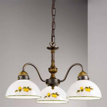 Kolarz 731.83. 126 - Пендел NONNA 3xE27/75W/230V лимони (KL0357)