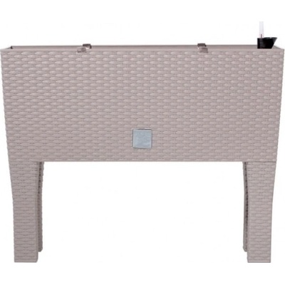 Prosperplast Rato Case High Samozavlažovací truhlík 80 x 33 x 65 cm mocca