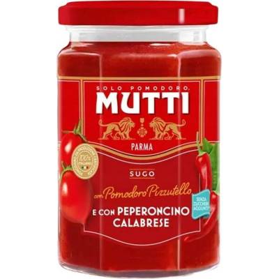 Omáčka Mutti Sugo Peperoncino Calabrese s pálivými chilli papričkami z Itálie, 280 g