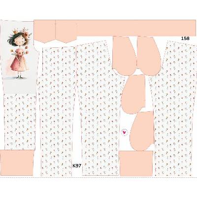 Takoy Panel se střihem rozšířené softshellové kalhoty princezna Emma 158 - Jarní softshell
