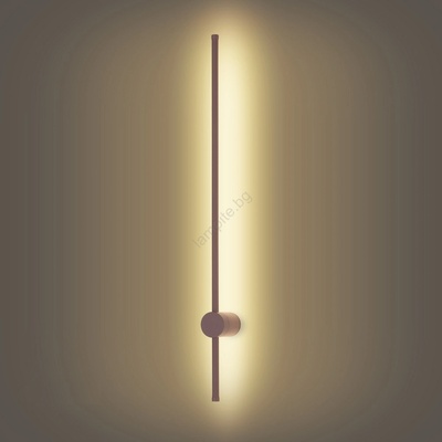 Brilagi - LED външно стенно осветително тяло AURA LED/20W/230V 3000K IP54 97 cm кафяво CRI 90 (BG4637)