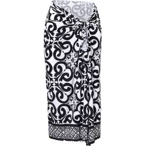 Goldbergh Дамска пола Goldbergh Women's Starlis Pareo Skirt - Black / White - размер One Size (113-1189-0111)